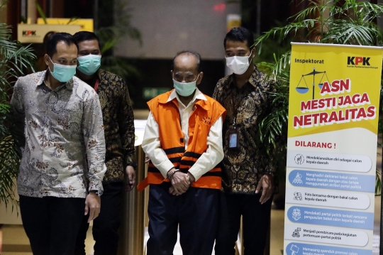 Mantan Gubernur Riau Annas Maamun Kembali Ditahan KPK