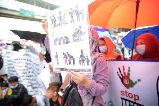 Geruduk UNHCR, Pengungsi Afghanistan Minta Dipindah ke Negara Ketiga