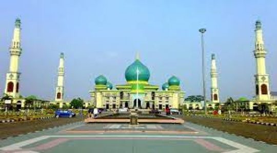 Potret Megah Masjid Agung di Pekanbaru yang Disebut 'Taj Mahal' di Indonesia