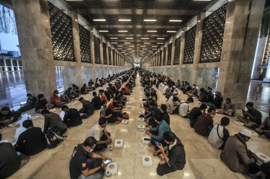 Masjid Istiqlal Kembali Gelar Buka Puasa Bersama