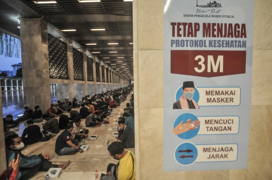 Masjid Istiqlal Kembali Gelar Buka Puasa Bersama