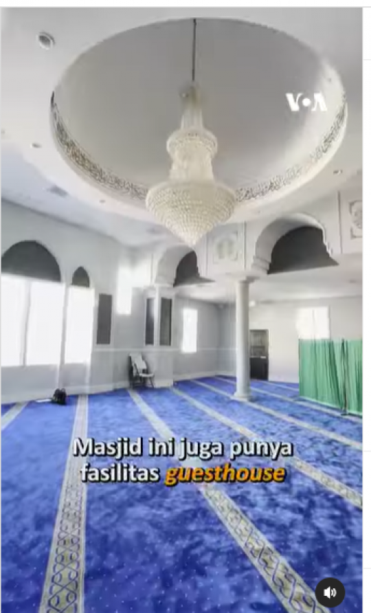 Potret Masjid Terbaru di Los Angeles Milik Orang RI, Ada Ruang Kelas & Guesthouse