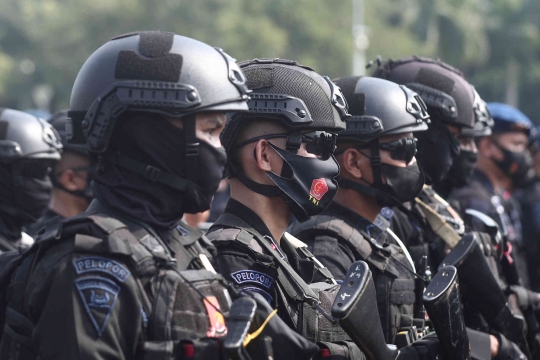 5.620 Pasukan Gabungan Polri-TNI Siap Amankan Aksi Unjuk Rasa di Istana dan DPR