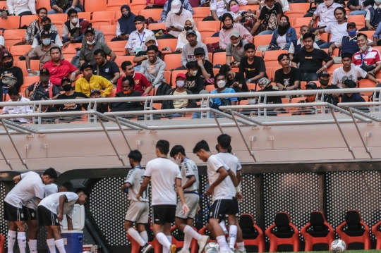 Melihat Kemegahan Stadion JIS Perdana Dipakai untuk Pertandingan