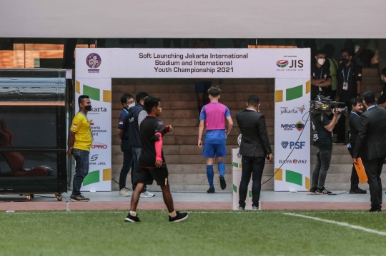 Melihat Kemegahan Stadion JIS Perdana Dipakai untuk Pertandingan