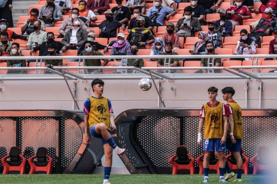 Melihat Kemegahan Stadion JIS Perdana Dipakai untuk Pertandingan