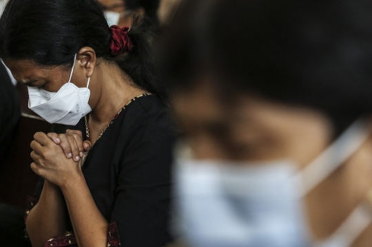 Pelaksanaan Ibadah Jumat Agung Secara Tatap Muka di GPIB Effatha