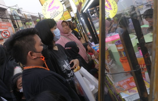 Ngabuburit di Wisata Kuliner Pasar Lama Tangerang