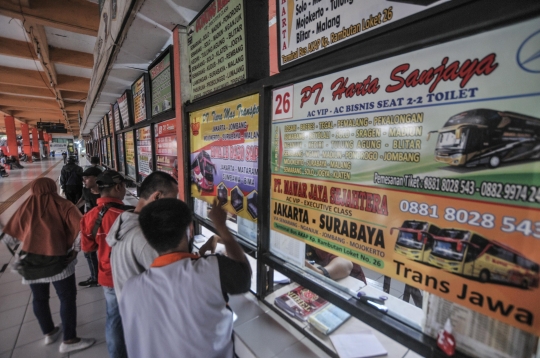 Harga Tiket Bus AKAP Naik Saat Mudik Lebaran