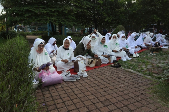 Ngabuburit Sambil Khataman Alquran di Masjid Raya Jakarta Islamic Center