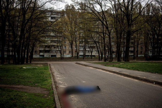 Satu Per Satu Korban Penembakan Pasukan Rusia Terus Berjatuhan di Kota Kharkiv