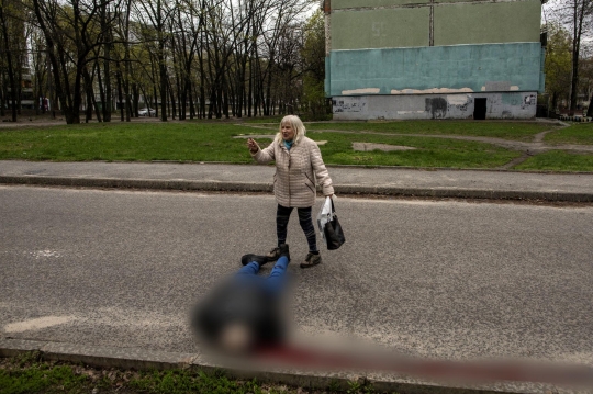 Satu Per Satu Korban Penembakan Pasukan Rusia Terus Berjatuhan di Kota Kharkiv