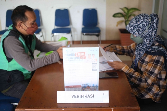 Verifikasi Offline Mudik Gratis Pemprov DKI Jakarta 2022