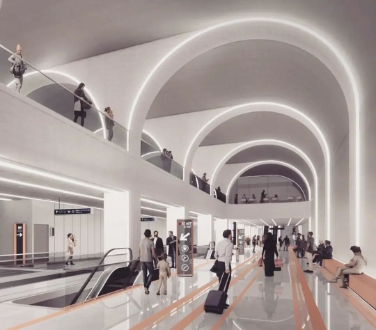 Bocoran Desain Stasiun MRT Kota Tua yang Megah dengan Konsep Dwara Batavia