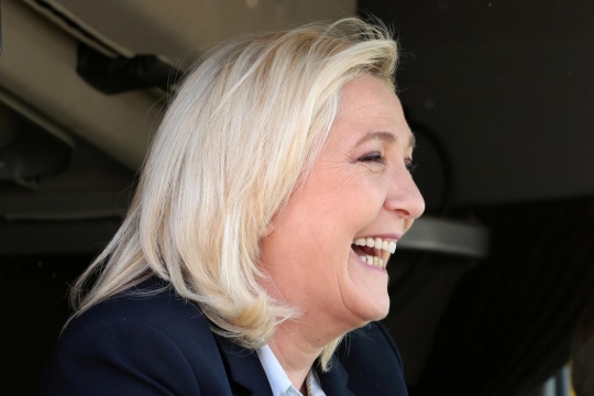 Sosok Marine Le Pen, Calon Presiden Prancis yang Melarang Penggunaan Hijab