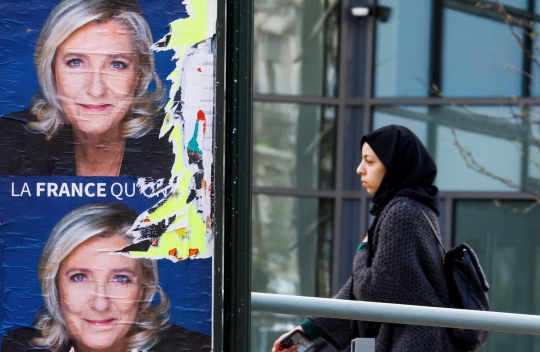 Sosok Marine Le Pen, Calon Presiden Prancis yang Melarang Penggunaan Hijab