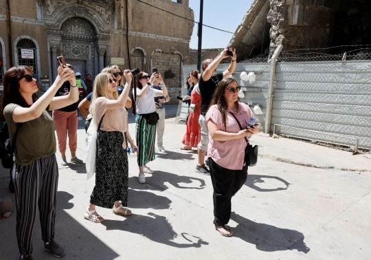 Bebas dari Kelompok ISIS, Kota Mosul Ramai Dikunjungi Turis Asing
