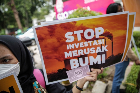 Aksi Damai Serukan Investasi untuk Bumi