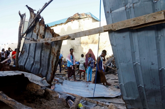 Bom Guncang Restoran Pinggir Pantai di Somalia, Enam Orang Tewas
