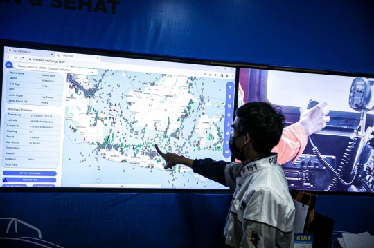 Intip Kesibukan Command Center Arus Mudik Lebaran 2022