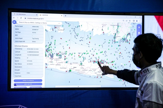 Intip Kesibukan Command Center Arus Mudik Lebaran 2022