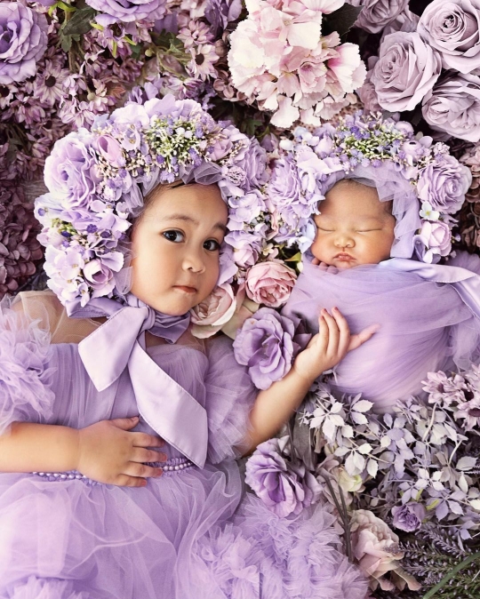 5 Potret Newborn Photoshoot Baby Kamya Anak Kedua Fitri Tropica, Lucu Banget!