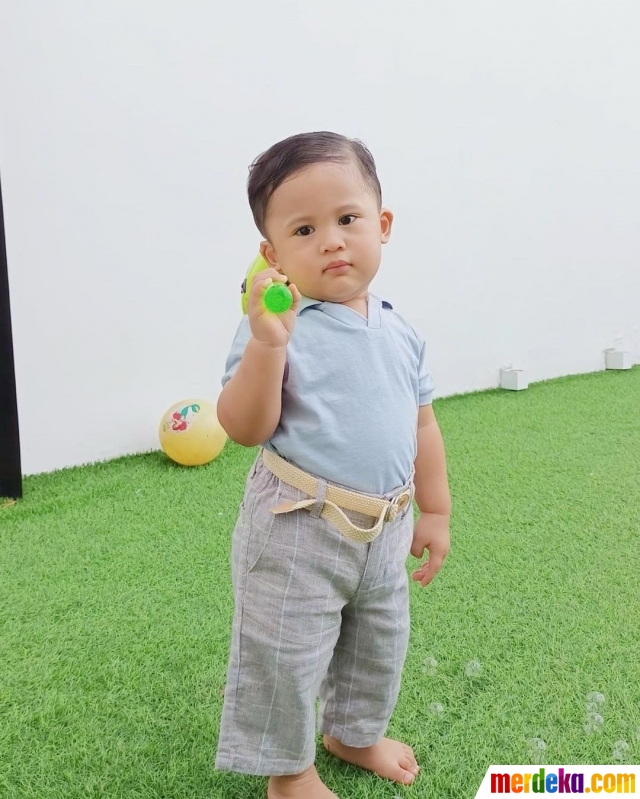 Foto : 7 Potret Aksara Anak Kedua Raditya Dika dan Anissa Aziza