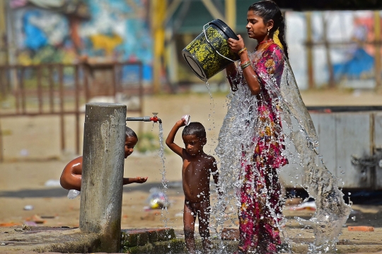 Gelombang Panas Ekstrem Landa India