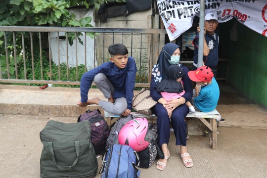 H-2 Lebaran, Simpang Cikopo Masih Ramai Pemudik