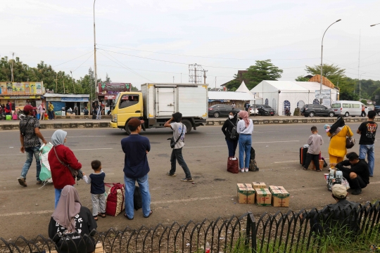 H-2 Lebaran, Simpang Cikopo Masih Ramai Pemudik