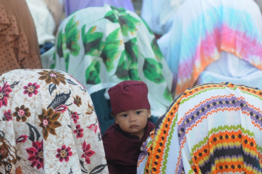 Perayaan Idulfitri di Bali Berjalan Khidmat