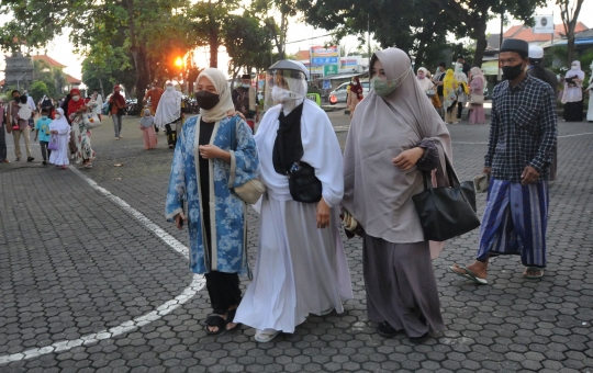 Perayaan Idulfitri di Bali Berjalan Khidmat