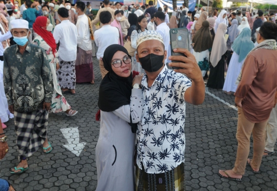 Perayaan Idulfitri di Bali Berjalan Khidmat