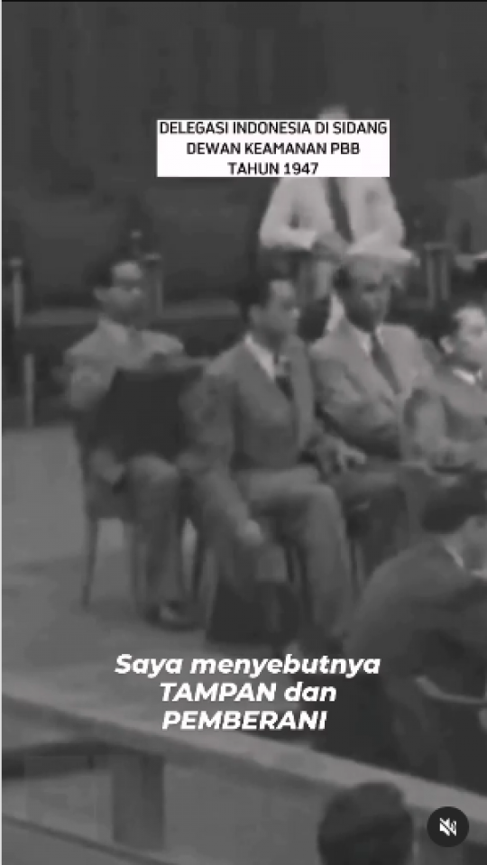Potret 'Gentleman' Delegasi Indonesia di Sidang PBB Tahun 1947, Keren & Maskulin Abis