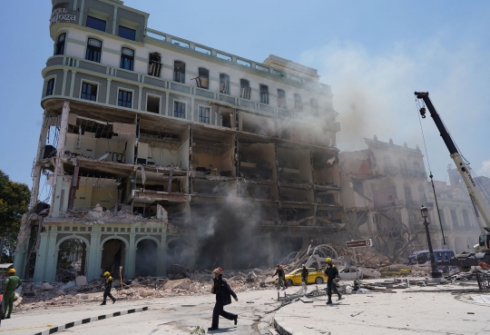 Ledakan Dahsyat Guncang Hotel Saratoga di Kuba, 22 Orang Tewas