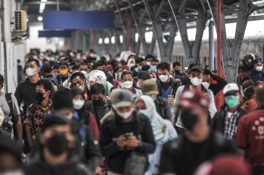 Gelombang Arus Balik via Kereta Api Masih Tinggi