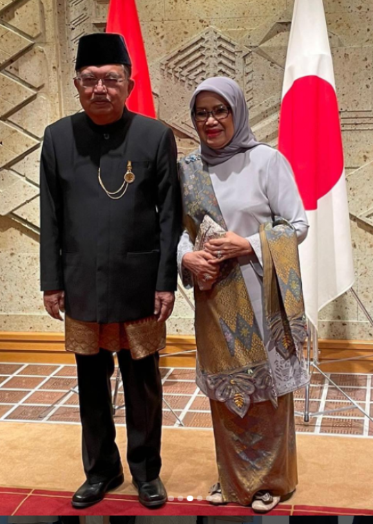 Selamat! Jusuf Kalla Dapat Penghargaan Tertinggi dari Kaisar Jepang, Intip Potretnya