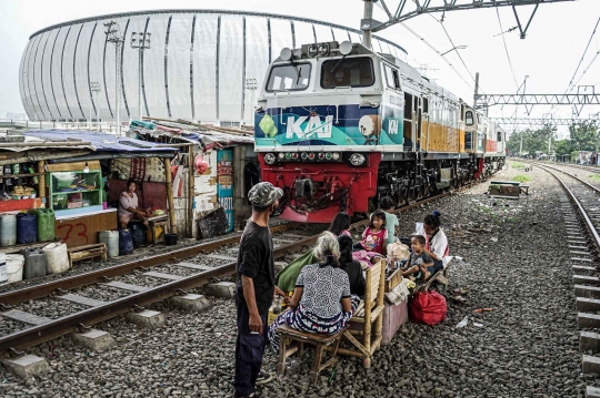 Melihat Lokasi Pengerjaan Kampung Susun Bayam Dekat JIS