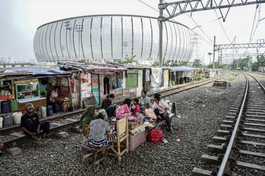 Melihat Lokasi Pengerjaan Kampung Susun Bayam Dekat JIS