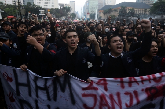 Mahasiswa Trisakti Gelar Aksi Peringatan Tragedi 12 Mei 98