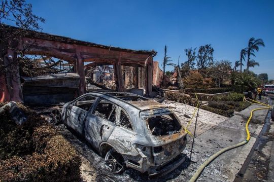 Puluhan Rumah di California Ludes Akibat Kebakaran Hutan