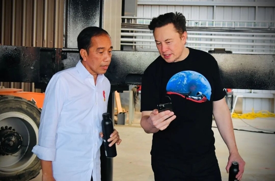 Melihat Keakraban Jokowi dan Elon Musk, Saling Tawa dan Santai