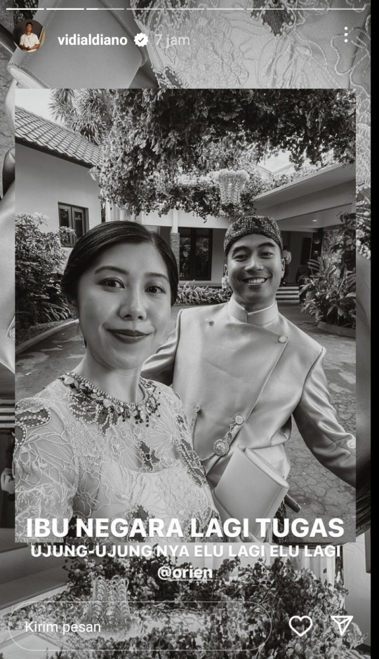 Potret Vidi Aldiano saat Hadiri Pernikahan Maudy Ayunda, Bikin Pangling
