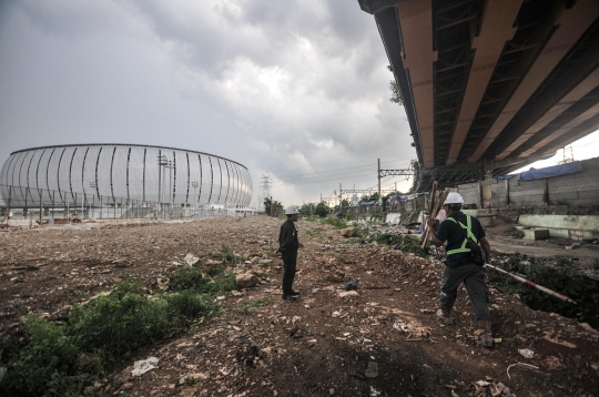 Melihat Lokasi Pembangunan Kampung Susun Bayam