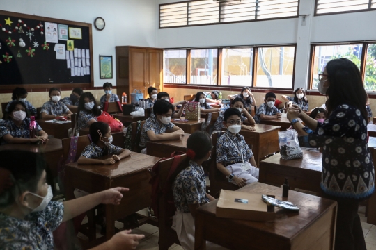 PPKM Level 1, Jabodetabek Terapkan Belajar Tatap Muka di Sekolah