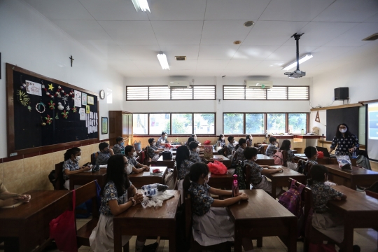 PPKM Level 1, Jabodetabek Terapkan Belajar Tatap Muka di Sekolah