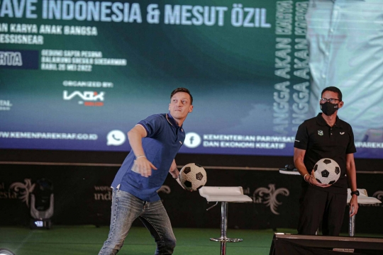 Kemenparekraf Gandeng Mesut Ozil Promosikan Wisata Indonesia