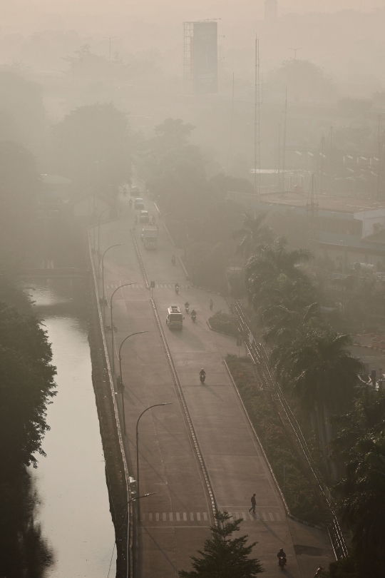 Kondisi Polusi Udara yang Selimuti Jakarta