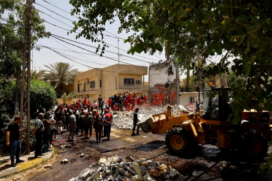 Ledakan Gas Ratakan Restoran Siap Saji di Irak