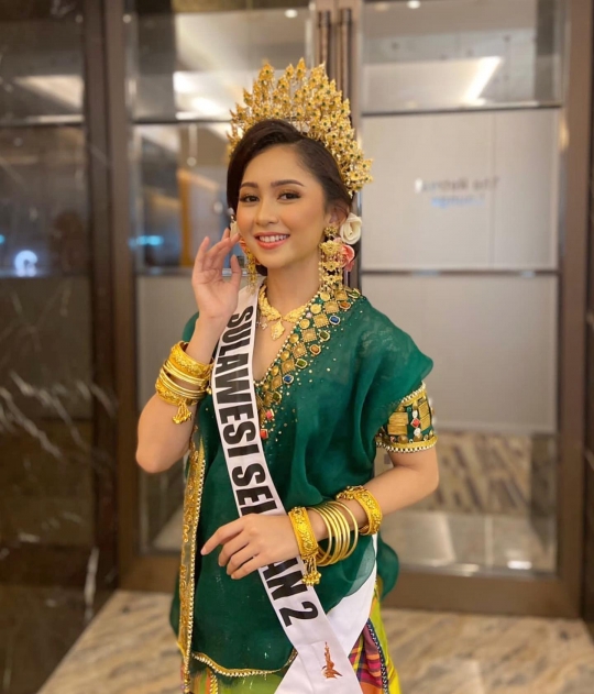 Cantiknya Dini Nurfitri Finalis Puteri Indonesia, Calon Menantu Mantan Panglima TNI